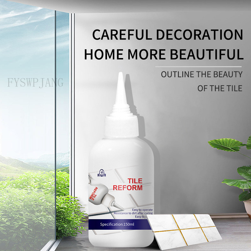 Tile Grout Repair - Water-Based Tile Grout, Waterproof And Mildew-Proof