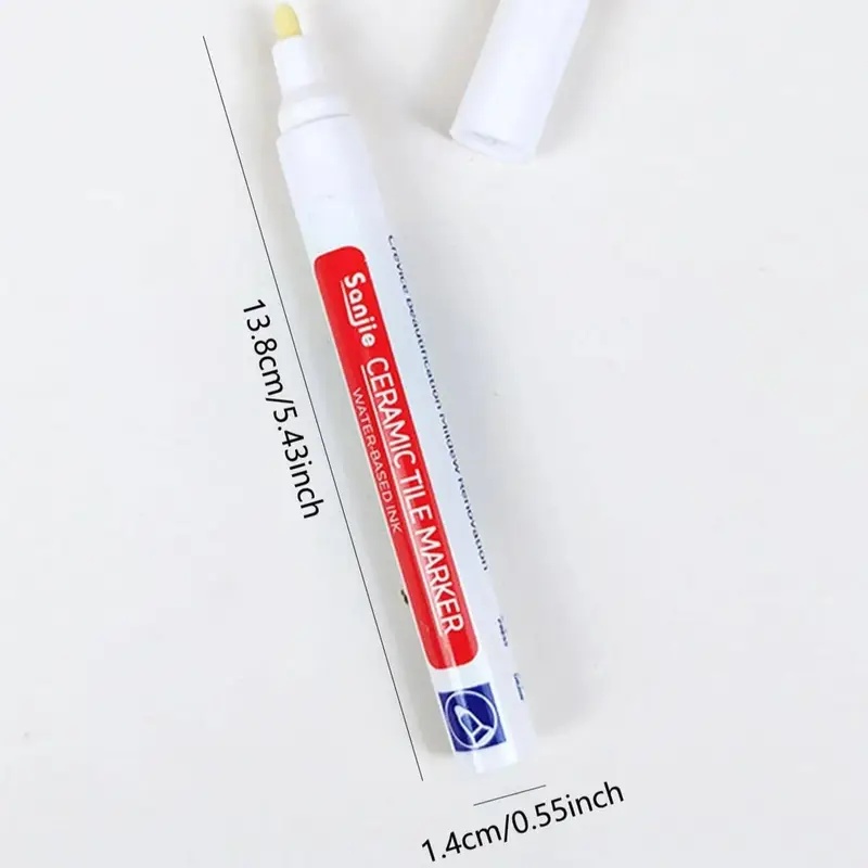 1/2pcs Waterproof Marker Pen W - Tile Grout Repair 评论和价格