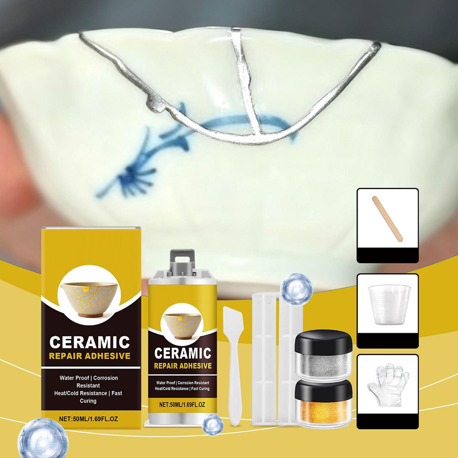 Porcelaine Repair Kit Gold Cer - Tile Grout Repair 评论和价格