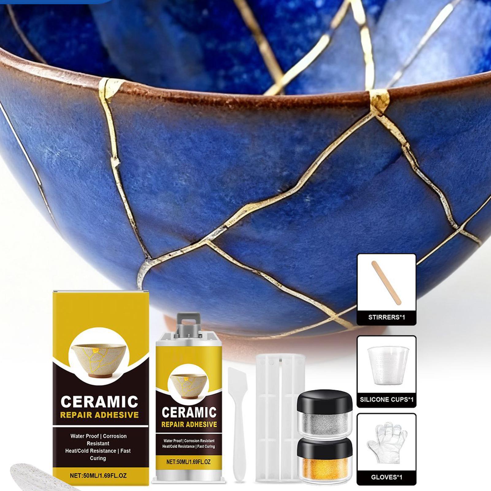 Porcelaine Repair Kit Gold Cer - Tile Grout Repair 评论和价格