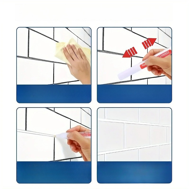 1PC Waterproof Grout Pen Tile  - Tile Grout Repair 评论和价格
