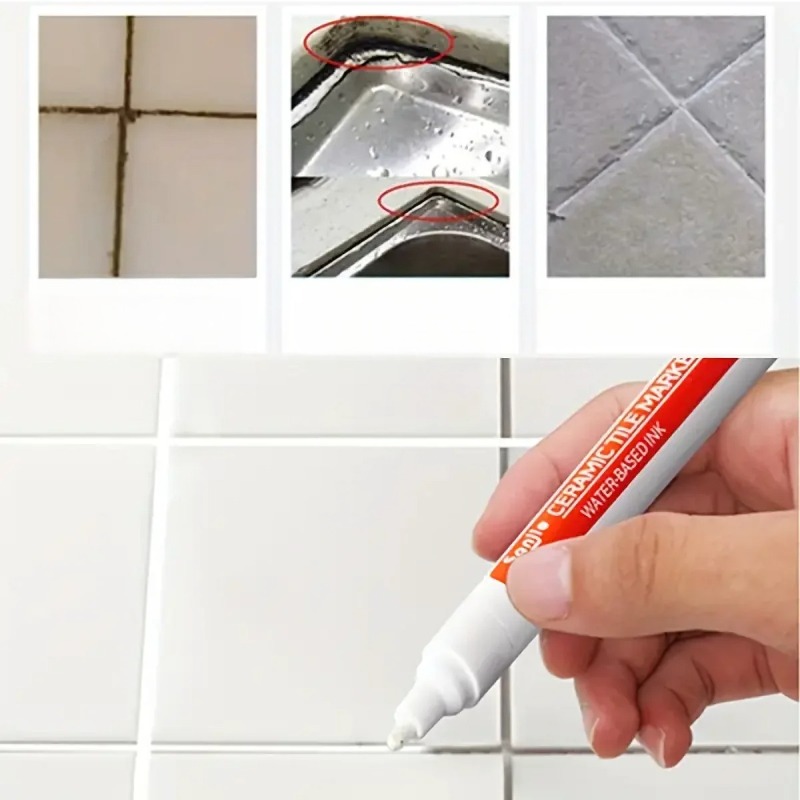 1PC Waterproof Grout Pen Tile  - Tile Grout Repair 评论和价格