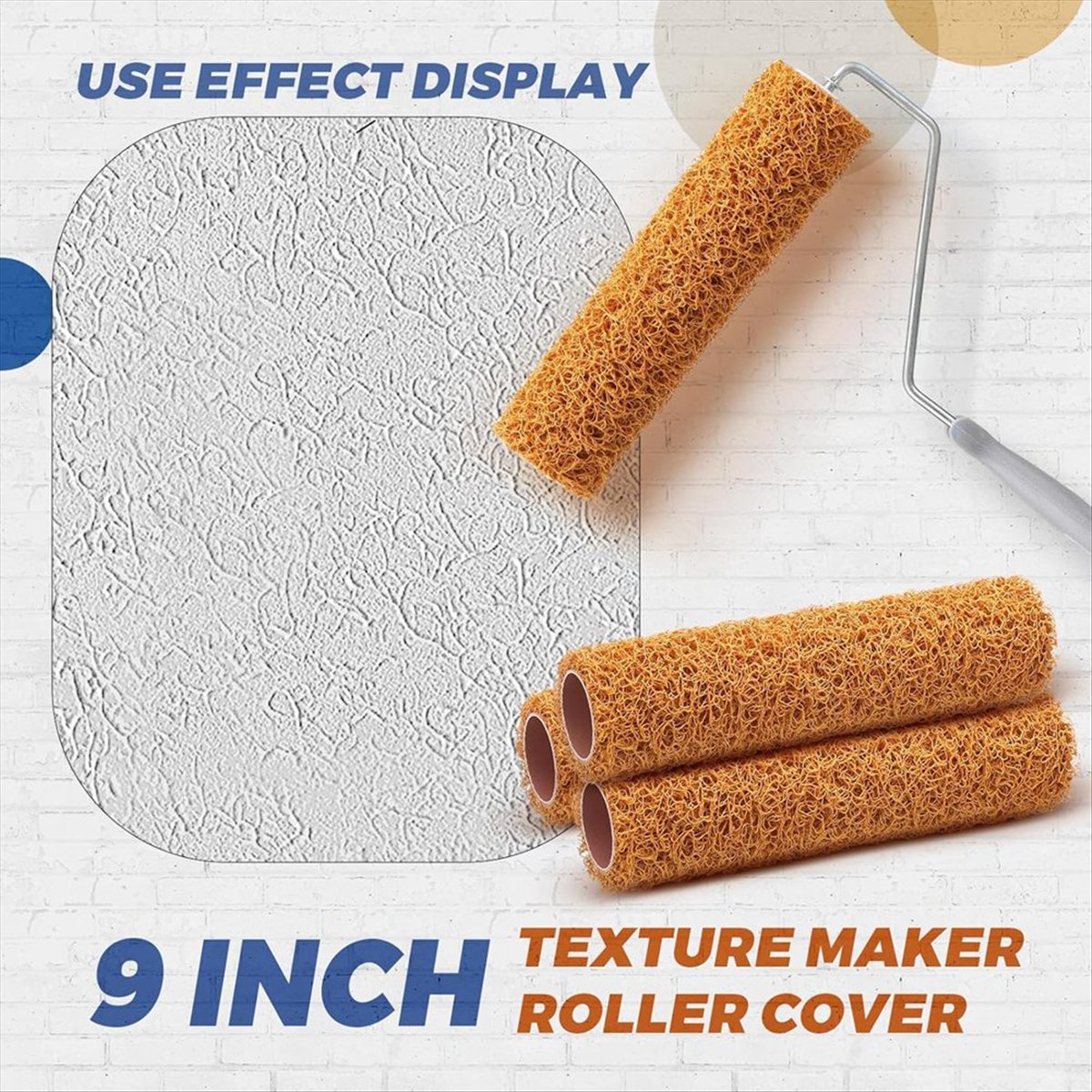 Top Sale 3Pcs Textured Paint R - Home Improvement Sales 评论和价格